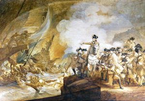 The Siege and Relief of Gibraltar, 14th September 1782, c.1783
