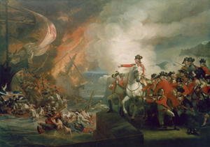John Singleton Copley - The Defeat of the Floating Batteries at Gibraltar, September 1782, 1783-91