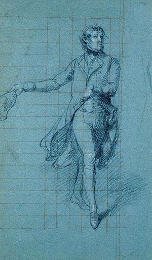 Captain W. Fairfax, figure study for the painting of Victory of Lord Duncan