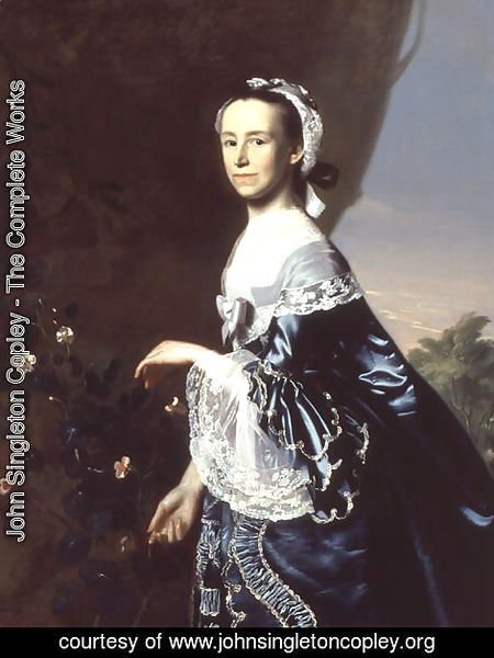 Mrs James Warren (Mercy Otis) c.1763