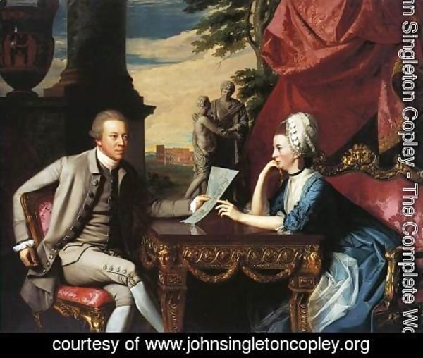 John Singleton Copley - Mr and Mrs Ralph Izard (Alice Delancey) 1775