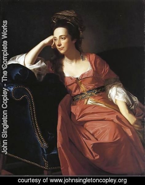 John Singleton Copley - Mrs. Thomas Gage, 1771