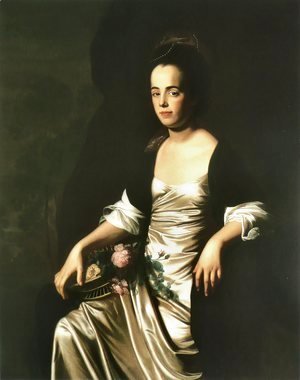 John Singleton Copley - Portrait of Mrs. John Stevens (Judith Sargent, later Mr. John Murray)