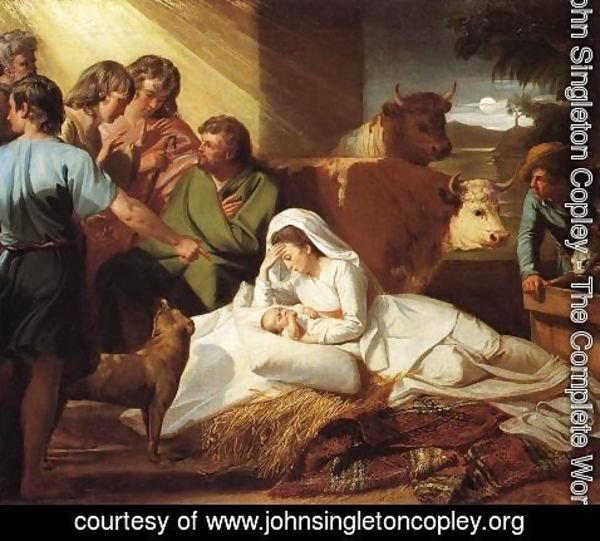 John Singleton Copley - The Nativity