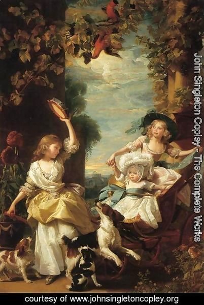 John Singleton Copley - The Three Youngest Daughters Of George III