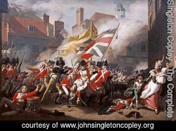 John Singleton Copley - Death of Major Peirson