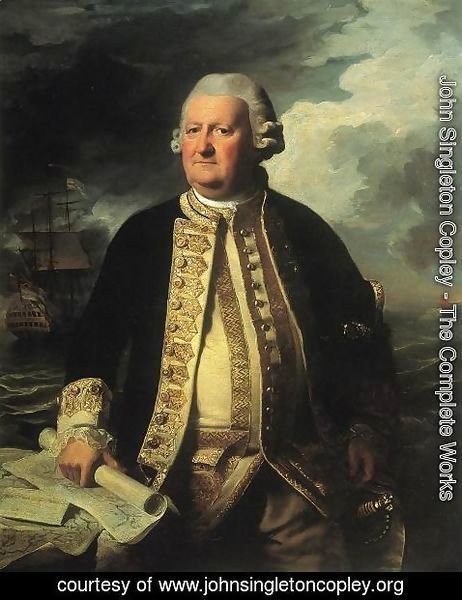 John Singleton Copley - Clark Gayton, Admiral of the White