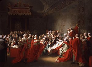 The Collapse of the Earl of Chatham in the House of Lords (or The Death of the Earl of Chatham)