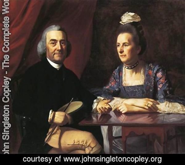 John Singleton Copley - Mr. and Mrs. Isaac Winslow (Jemina Debuke)