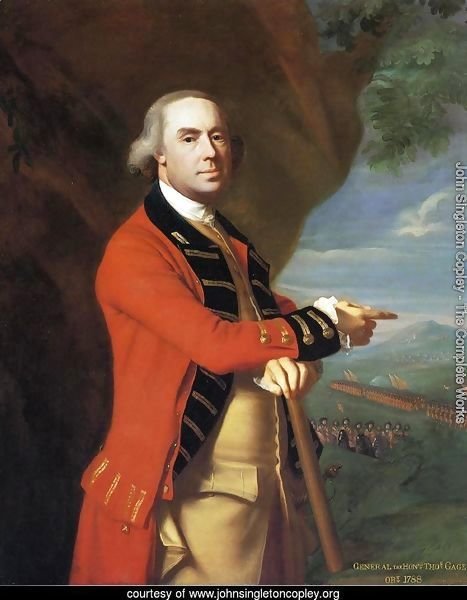 Portrait of General Thomas Gage, c.1768
