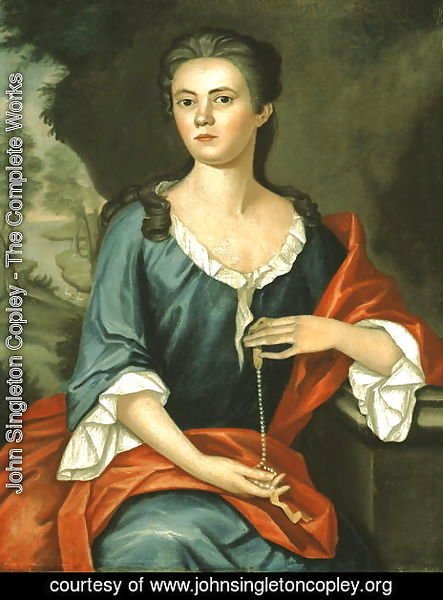John Singleton Copley - Mrs Joseph Mann (Bethia Torrey) 1753