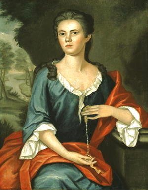 John Singleton Copley - Mrs Joseph Mann (Bethia Torrey) 1753