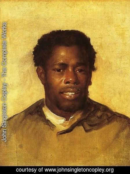 John Singleton Copley - Head of a Negro, c.1777-78
