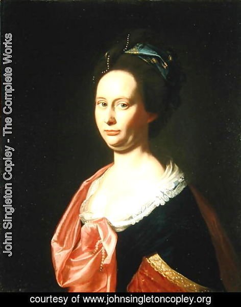 John Singleton Copley - Portrait of Mrs Jabez Bowen, c.1771-74