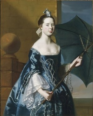 John Singleton Copley - Mrs Benjamin Pickman (Mary Toppan) 1763