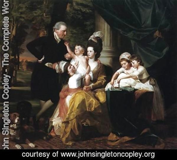 John Singleton Copley - Sir William Pepperrell And Family