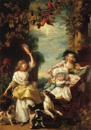 John Singleton Copley - The Three Youngest Daughters Of George III