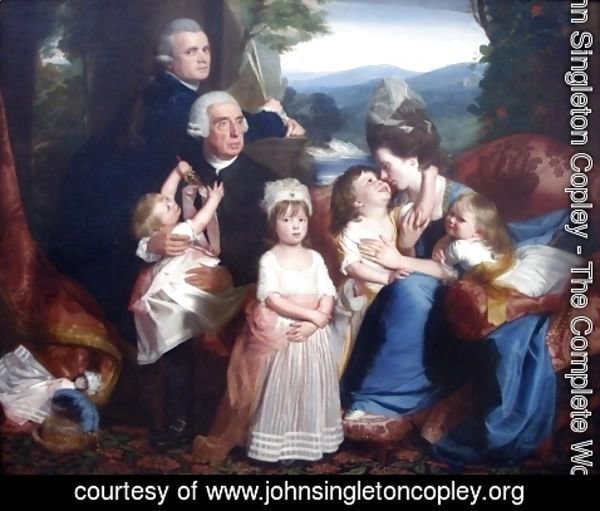 John Singleton Copley - The Copley Family