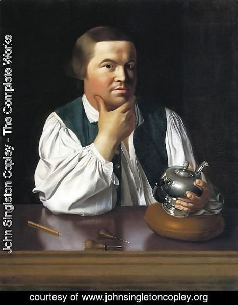 John Singleton Copley - Paul Revere 1768-70