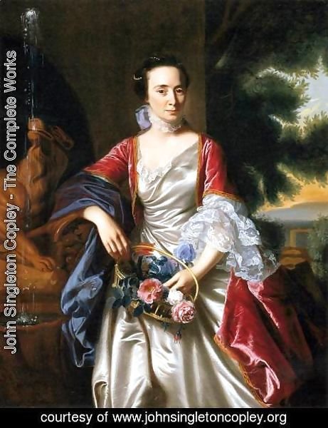 John Singleton Copley - Portrait of Rebecca Boylston